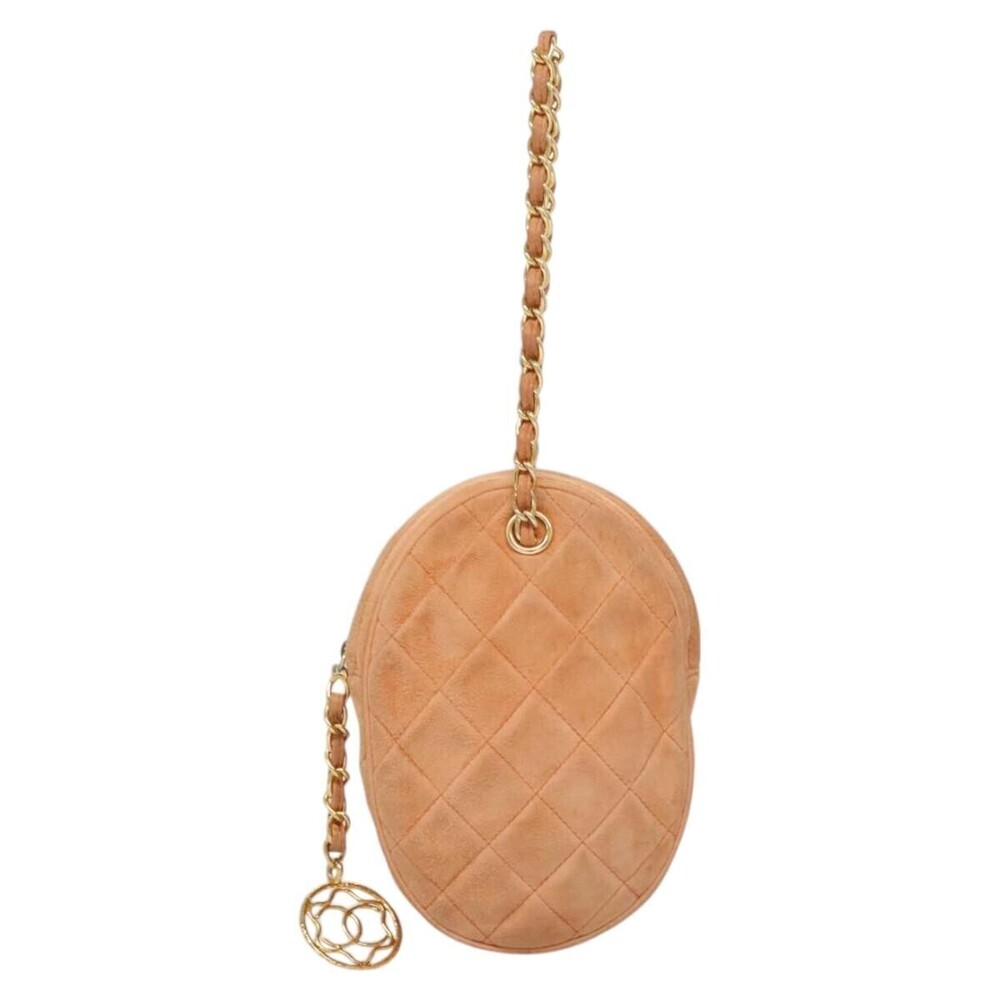 Chanel Vintage Clutch Suede